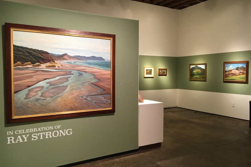 In Celebration of Ray Strong installation photograph
