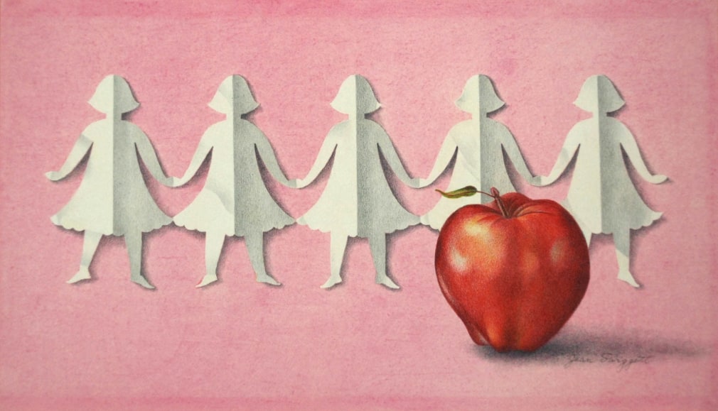 Jean Swiggett, Apple for the Teacher, 1980