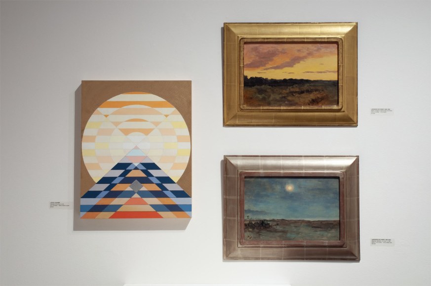 Installation photograph of The Summer Salon 2021, Julika Lackner, Lockwood de Forest