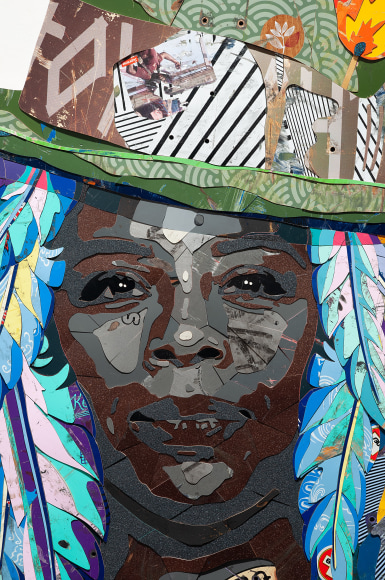 INGA GUZYTE, Littles Fires (Patrisse Cullors), 2020