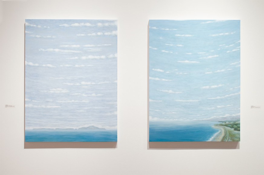 Installation photograph of THE GREEN HOUSE: Liz Brady, Erika Carter, Virginia McCracken