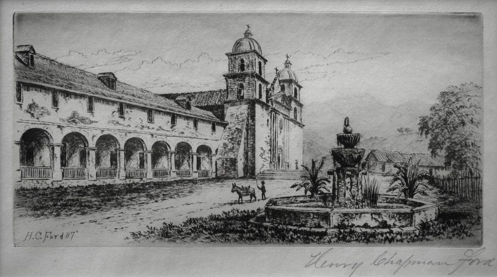 Henry Chapman Ford, Santa Barbara Mission
