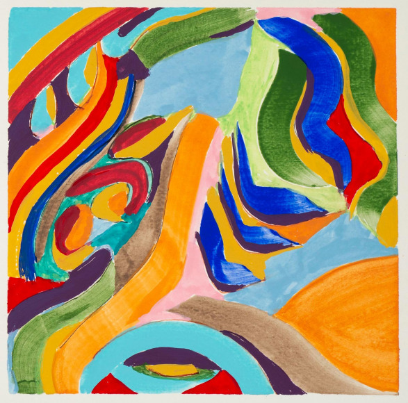 LINDA SACCOCCIO , After the Poem Michelangelo the Elder by Bob Kaufman, 2021