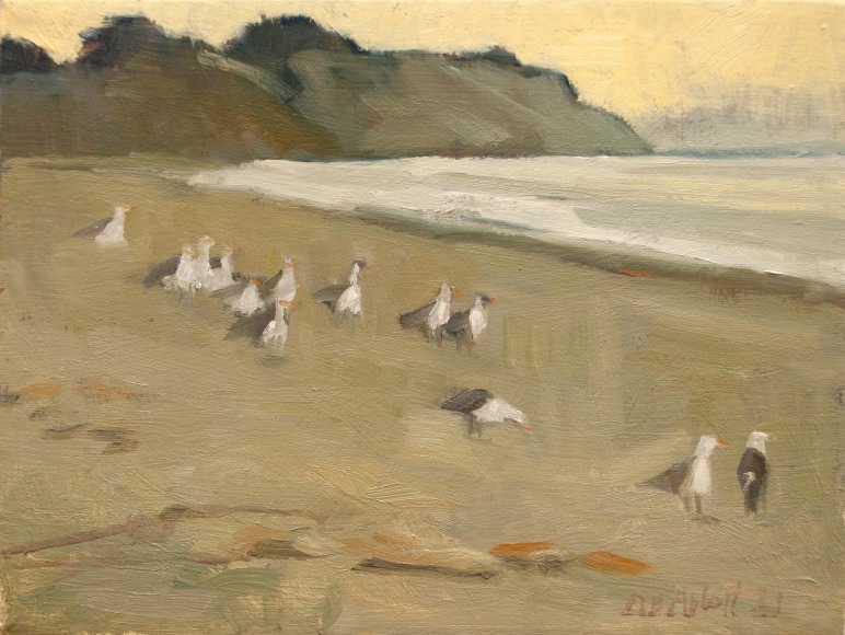 MEREDITH BROOKS ABBOTT , Gulls, 2021