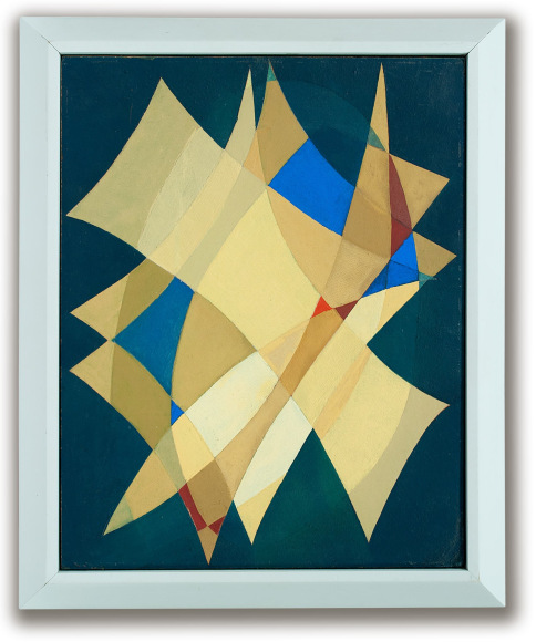 OSKAR FISCHINGER (1900-1967), Hide and Seek, c. 1950