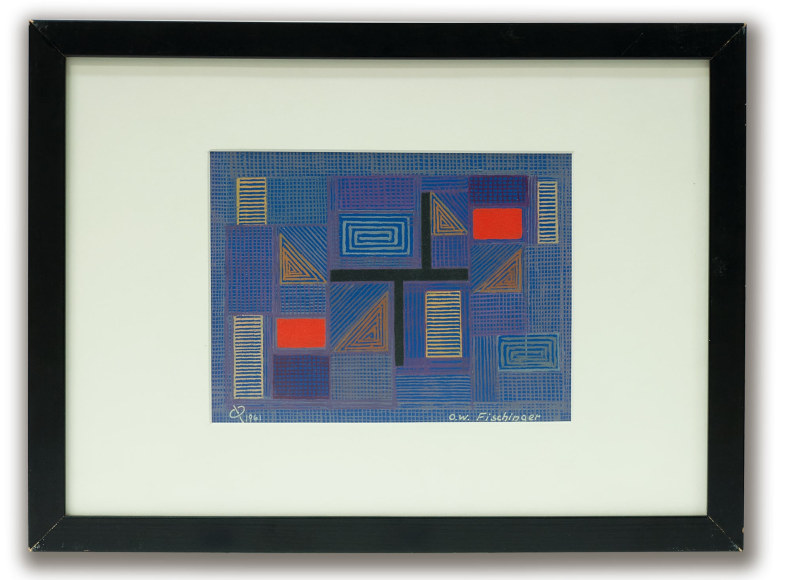 OSKAR FISCHINGER (1900-1967), Abstraction 556, 1961
