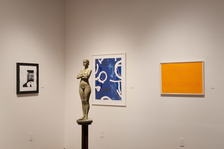 L.A. in S.B. 2 installation photograph, Ken Price, Robert Graham, Emerson Woelffer, Ed Ruscha