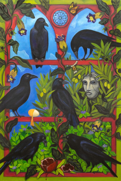 ANGELA PERKO , An Unkindness of Ravens, 2023