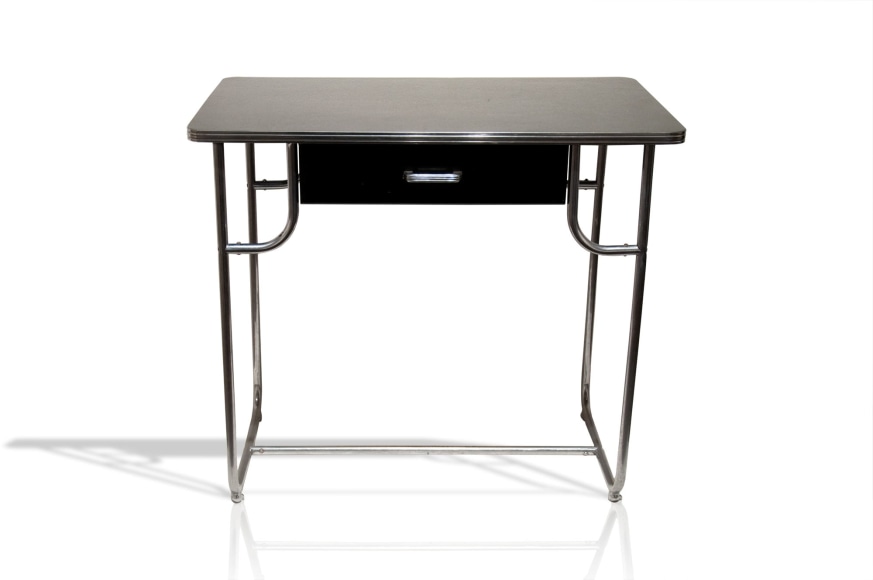 KEM WEBER (1889-1963), Lloyd Chromium WD-42 Writing Desk, c. 1938