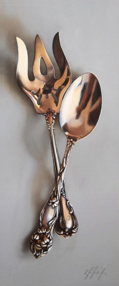 LESLIE LEWIS SIGLER , Silver Pair #19, The Seer and The Seen, 2022