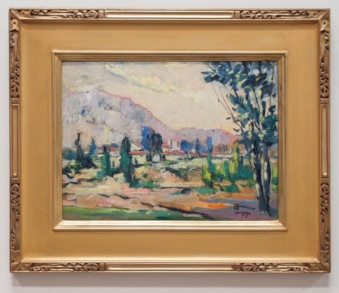 LEON DABO (1864-1960) , Etude - Aix en Provence, 1951