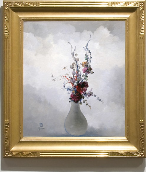 LEON DABO (1864-1960), Vase Blanc, 1937