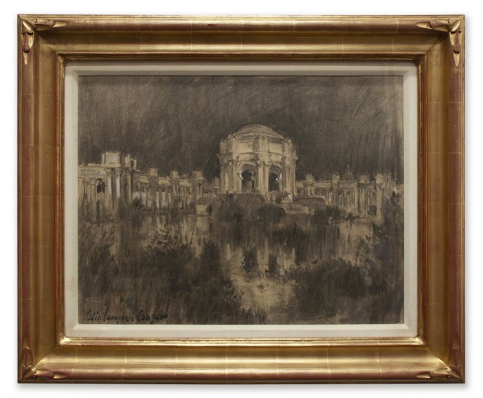 COLIN CAMPBELL COOPER (1856-1937), Study for the Palace of Fine Arts, San Francisco, c. 1915