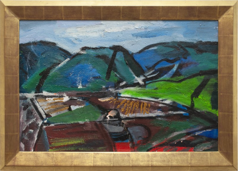 CHANNING PEAKE (1910-1989), Santa Ynez Valley, c. 1980s