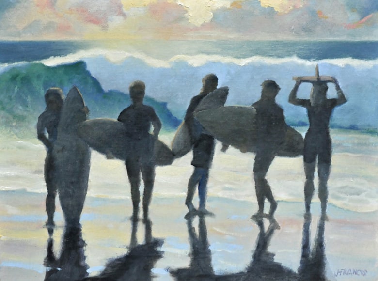 JON FRANCIS , Surfers, 2018