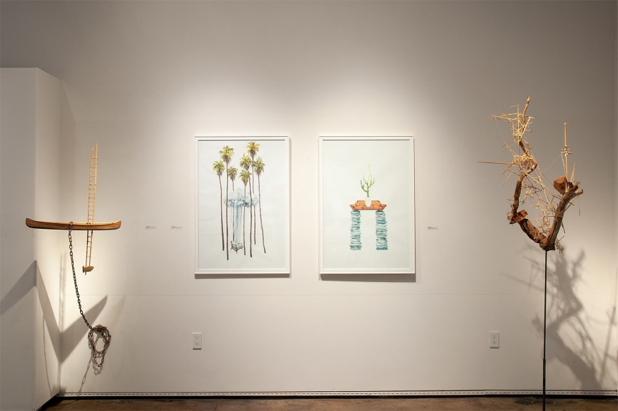 NATHAN HUFF: The Stories We Tell Ourselves installation photograph