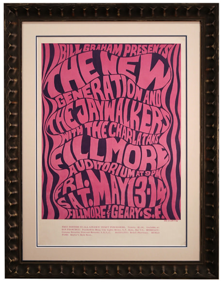 WILLIAMEST サインポスター The New Generation, 1966 - Band - Items - Bahr Gallery