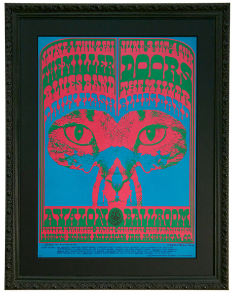 DOORS 1967 FD 64 Concert Original. Postcard Avalon Ballroom Fillmore era San outlet Francisco Sixties