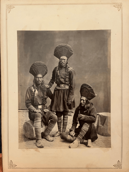 Original Image used by Rick Griffin for Three Indian Dudes