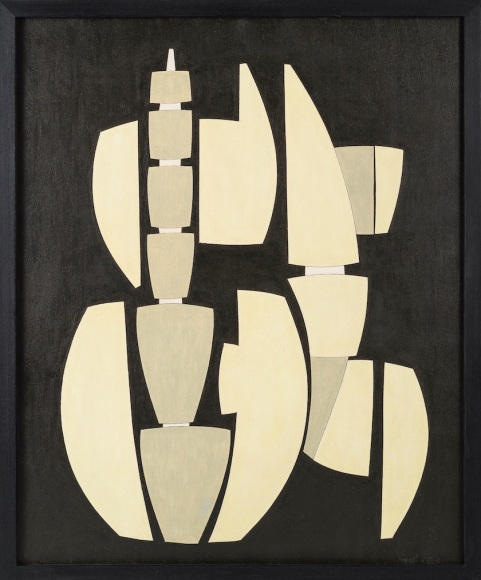 Elsa Gramcko, Sin t&iacute;tulo [Untitled], c. 1956. Oil on canvas, 28 11/16 x 23 9/16 in. (73 x 60 cm.)