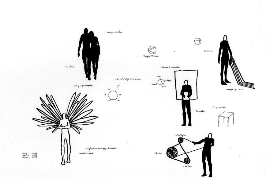 Cesar Gonz&aacute;lez, Untitled (Constellation # 04), 2013. Ink on paper, 16 1/2 in. x 11 1/2 in.