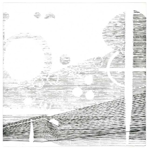 Gego, Untitled, 1966. Lithograph on Magnani Italia paper, ed. 19/20, 22 in. x 22 1/2 in.