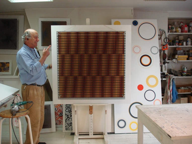 Antonio Asis in his studio, 2008.