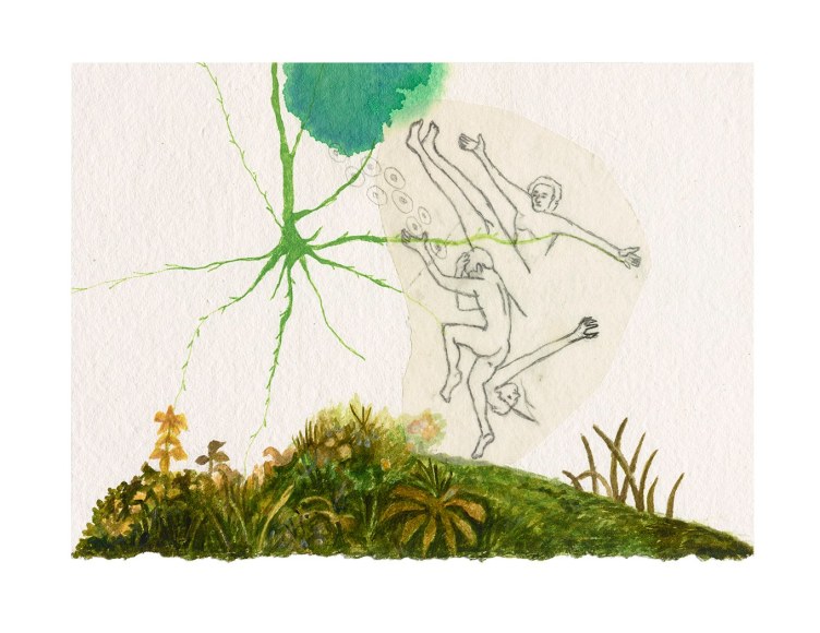 Melanie Smith, Collage 4, 2022. Collage, 10 &nbsp;x 6 1/4 in. (25.5 x 16 cm.)