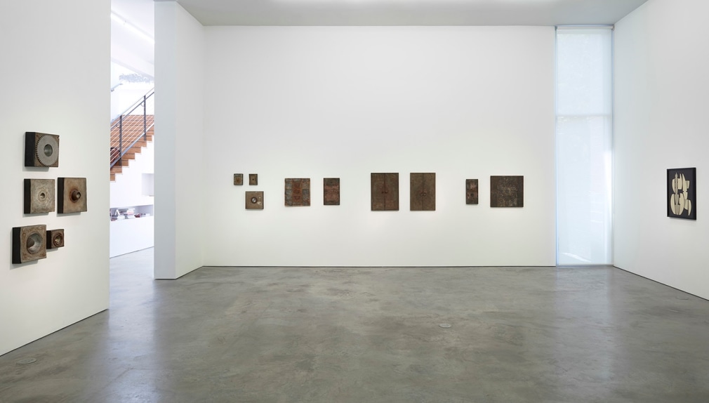 Installation view of Elsa Gramcko: The Invisible Plot of Things at Sicardi Ayers Bacino, 2022.