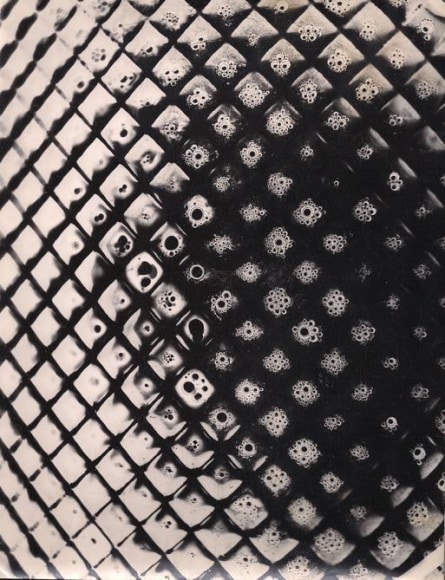 Fotograma Jorge 33, 1967. Photogram. 9 3/16 x 7 3/32 in. (23.4 x 18 cm.)