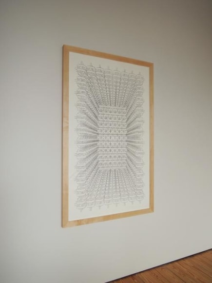 Exhibition, Pablo Siquier: Hostile, Installation view, 2016.