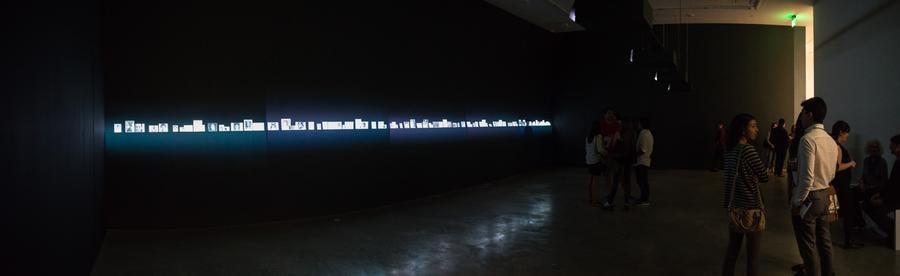 Oscar Mu&ntilde;oz, El Coleccionista, Installation view, 2016.