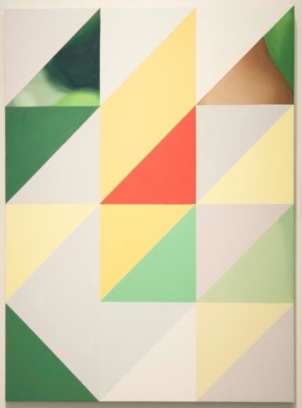 John Sparagana, Breather #8, 2016. Oil on canvas, 48 x 36 in. (122 x 91.5 cm.)