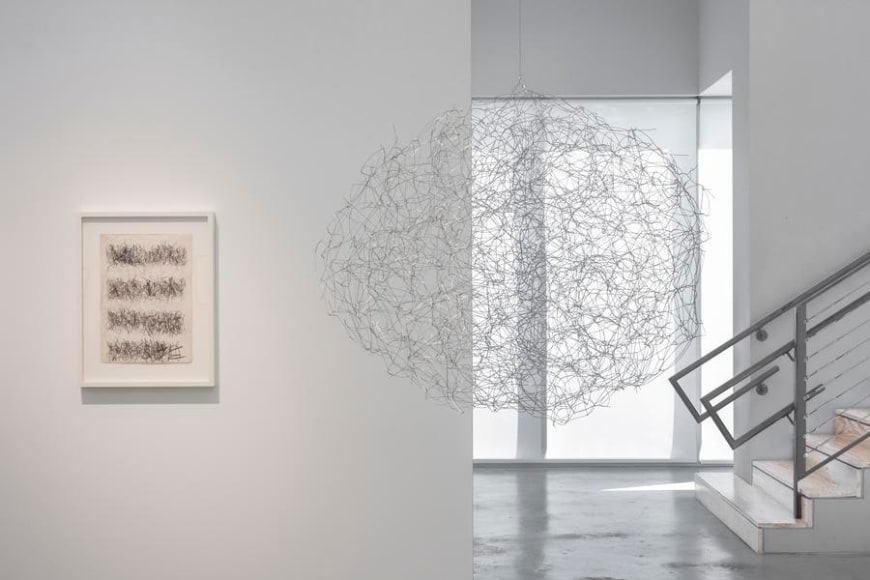 Le&oacute;n Ferrari, To Write, Installation view, 2015.