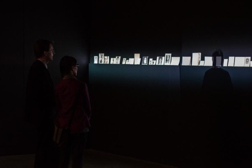 Oscar Mu&ntilde;oz, El Coleccionista, Installation view, 2016.