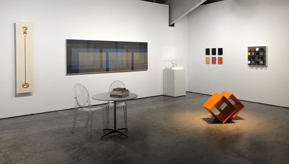 Installation view of Booth A2, Art Aspen 2019.