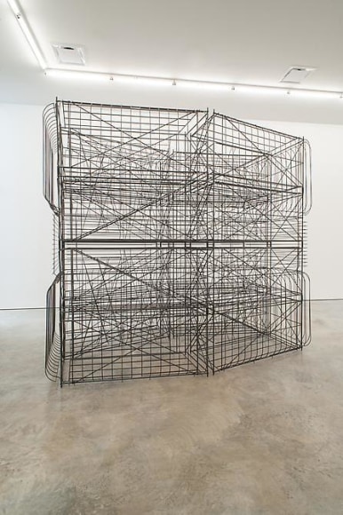 Pablo Siquier, Structure, Installation view, 2013.