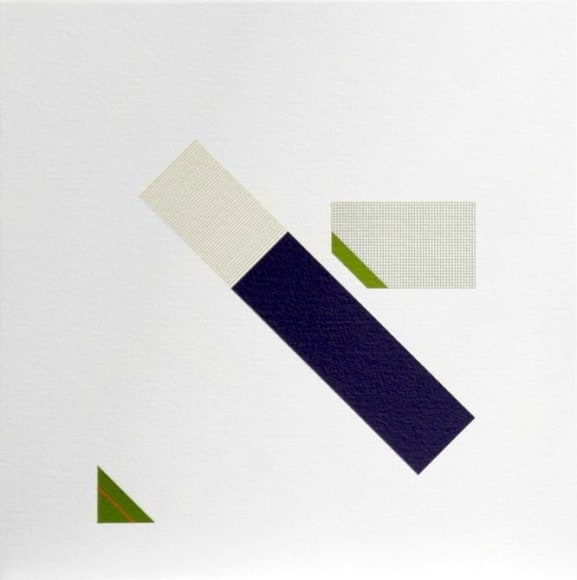 Antonio Liz&aacute;rraga, Desenho n&ordm; 488 - Navegando perto da lancha, 1998. India Ink and pigments on Arches paper, 15 3/4 x 15 3/4 in.