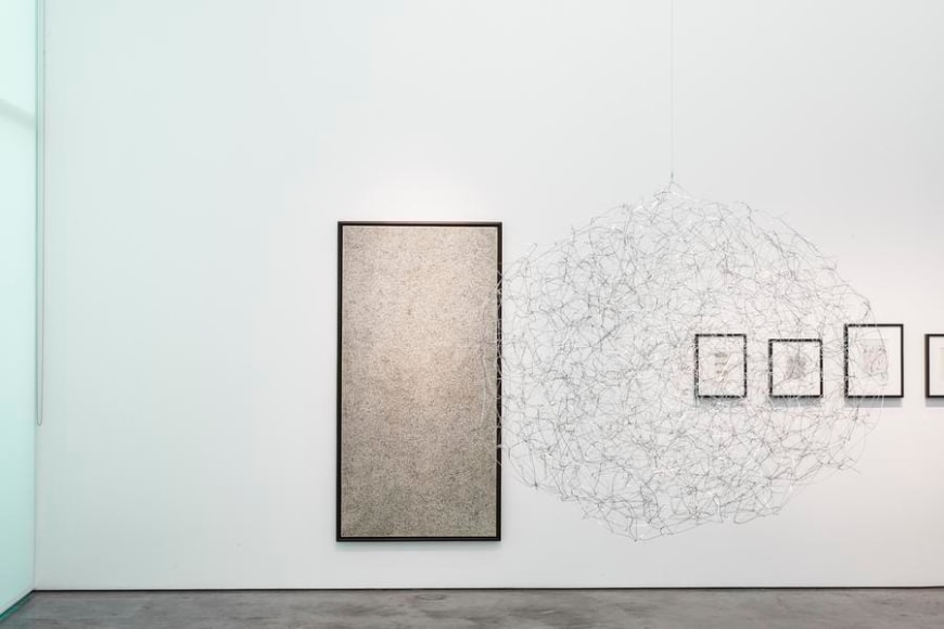 Le&oacute;n Ferrari, To Write, Installation view, 2015.