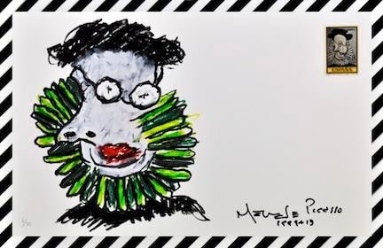 Nelson Leirner, Cartas a...5, 2012. Multiple, 8 1/4 in. x 12 5/8 in. x 1/4 in.