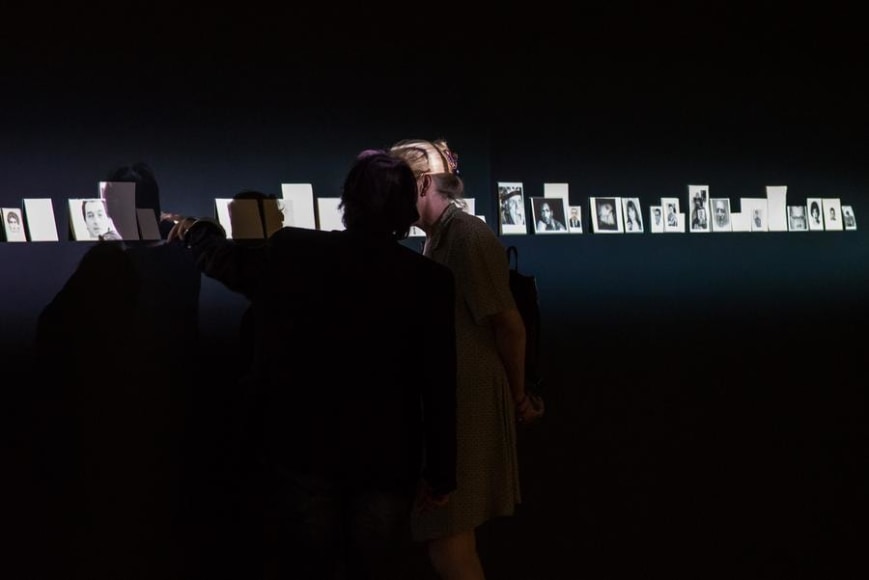 Oscar Mu&ntilde;oz, El Coleccionista, Installation view, 2016.