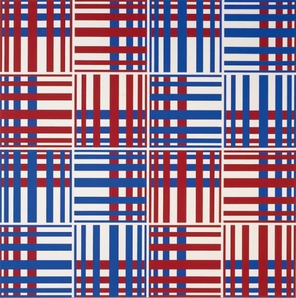 Francisco Sobrino, Untitled No. 1888, 1969. Ed. 1/150. Serigraph, 30 3/4 in. x 30 3/4 in.
