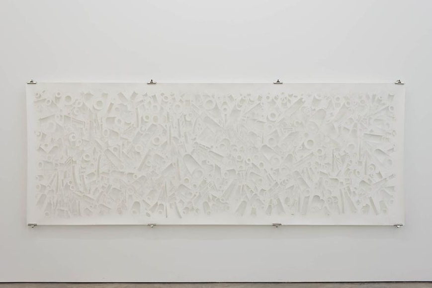 Miguel Angel R&iacute;os, Folding Borders, Installation view, 2013.