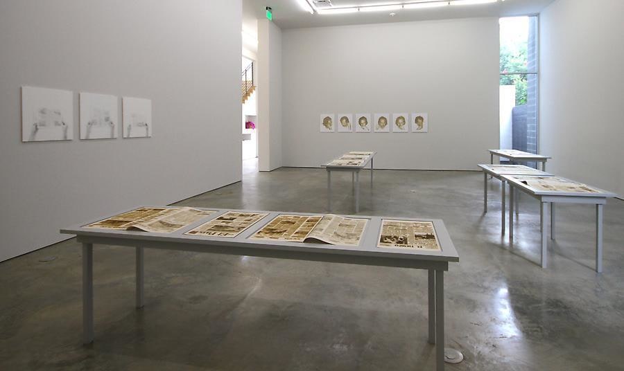 Oscar Mu&ntilde;oz, Solo exhibition at Sicardi | Ayers | Bacino, 2012.