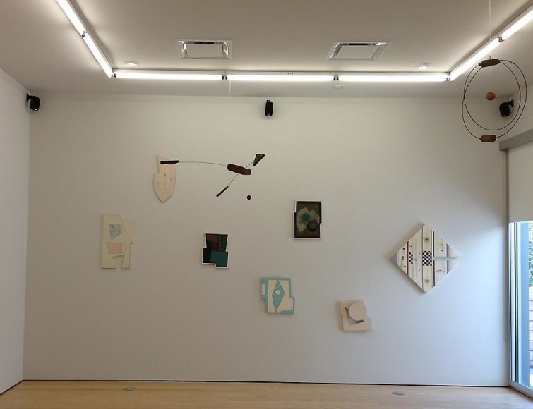Carmelo Arden Quin, Paintings, Collages, Mobiles, 1930s to 1970s, Installation view, 2013.