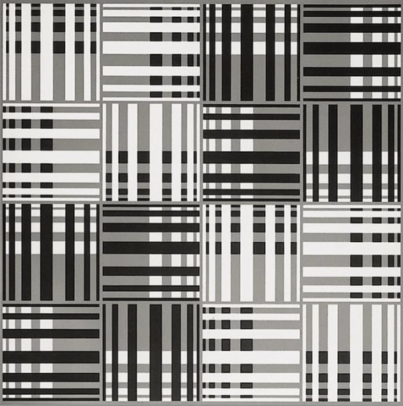 Francisco Sobrino, Untitled, 1969. Ed. 2/150. Serigraph, 30 3/4 in. x 30 3/4 in.