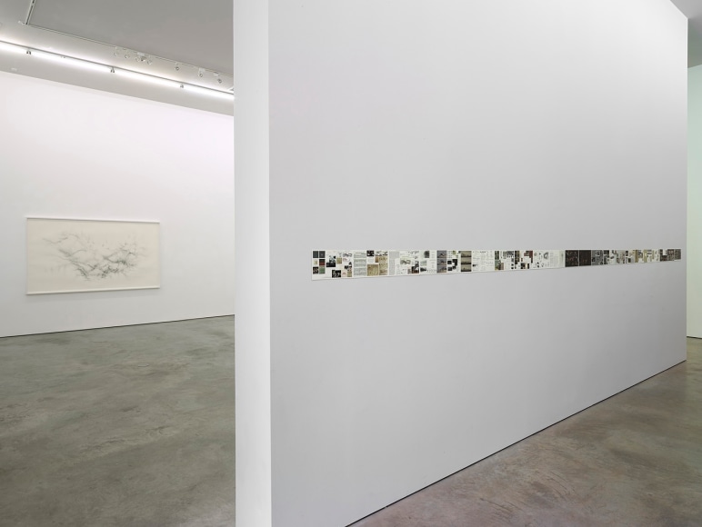 Installation view of Gustavo D&iacute;az: Confronting Silence at Sicardi | Ayers | Bacino, 2022.