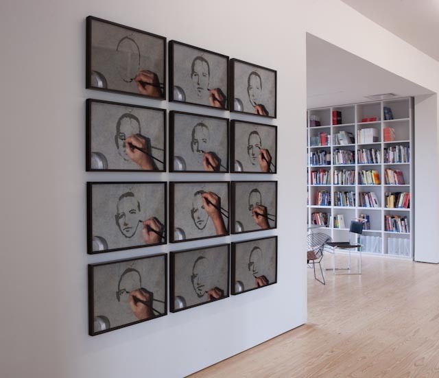 Oscar Mu&ntilde;oz, Installation view, 2012.