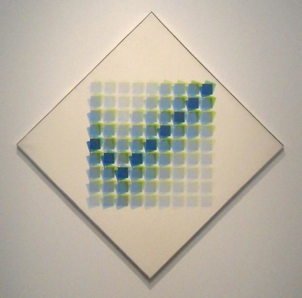 Manuel Espinosa, Anamanx, Acrylic on canvas, 23 5/8 in. x 23 5/8 in.