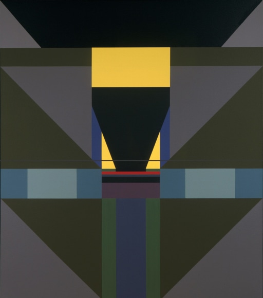 Fanny San&iacute;n, Acrylic No. 1, 1999, 1999. Acrylic on canvas, 60 x 52 in.